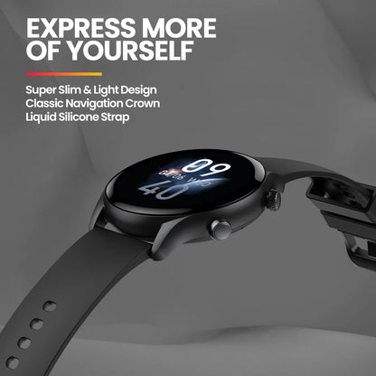 Smartwatch Zeblaze Btalk 3 Plus – Chamadas, Ecrã 1.39" HD, Fitness, Unissexo