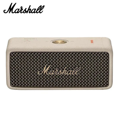 Coluna Marshall Bluetooth 5.0 Original – IPX4, Graves Profundos, Exterior