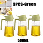 Pulverizador de Óleo para Cozinha — Spray Uniforme para Grelhar e Cozinhar