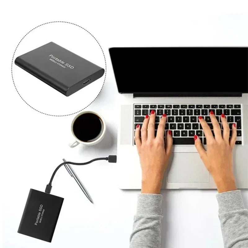 SSD Externo Portátil Lenovo – 2TB a 8TB, USB 3.1, 560MB/s, PC, PS5, Xbox