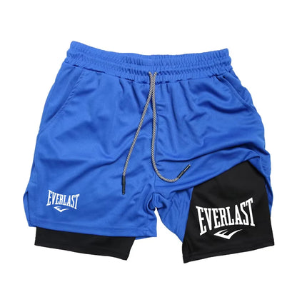Calções Masculinos de Verão – Print Casual com Bolsos