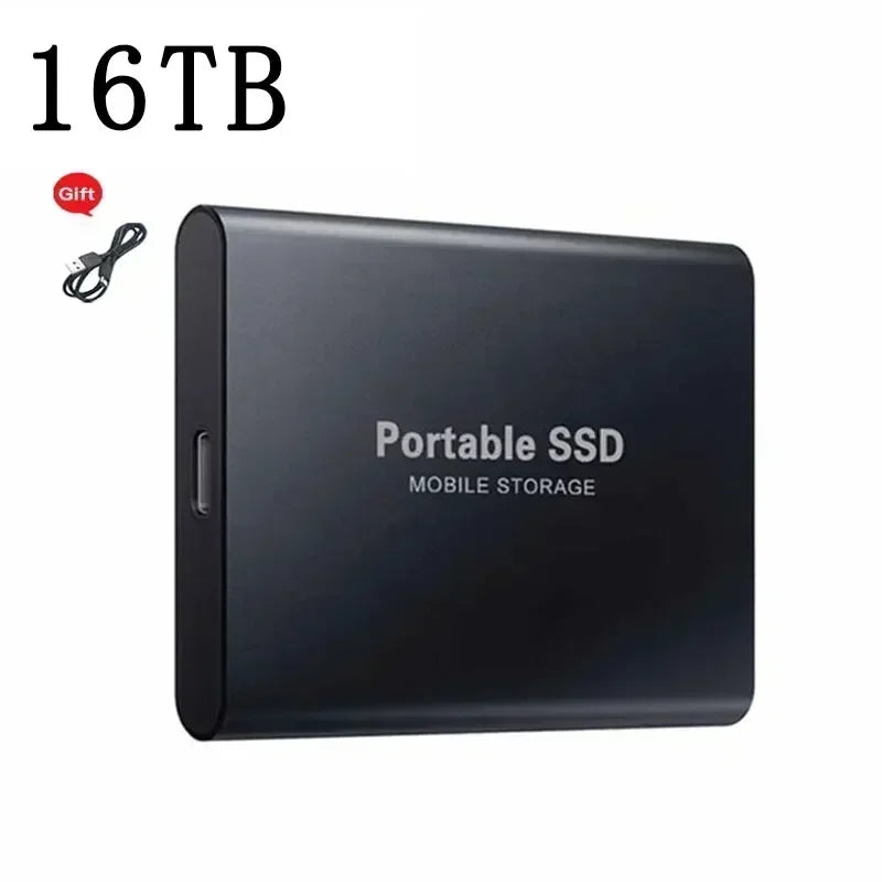 SSD Externo Portátil Lenovo – 2TB a 8TB, USB 3.1, 560MB/s, PC, PS5, Xbox