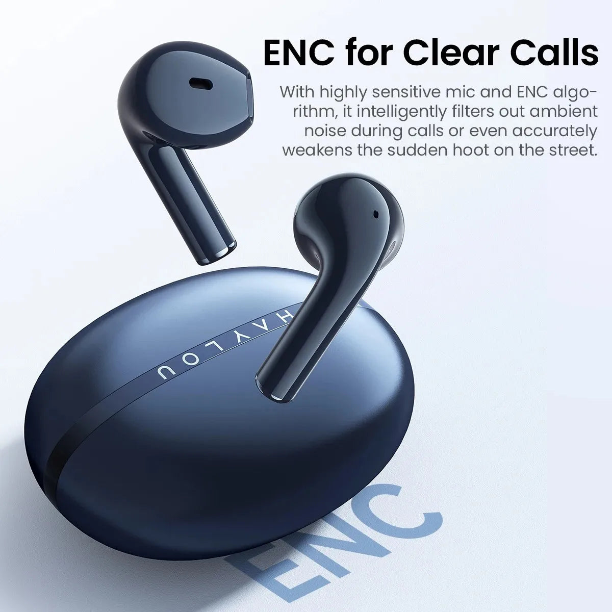 Auriculares HAYLOU X1 Bluetooth 5.3 – 24h Bateria, IPX4, Controlo por App