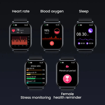 Smartwatch HAYLOU Watch 2 Pro – Ecrã 1.85", 100 Modos Desportivos, Freq. Cardíaca