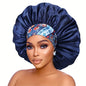 Touca de Cetim com Estampa Floral para Mulher – Conforto Noturno