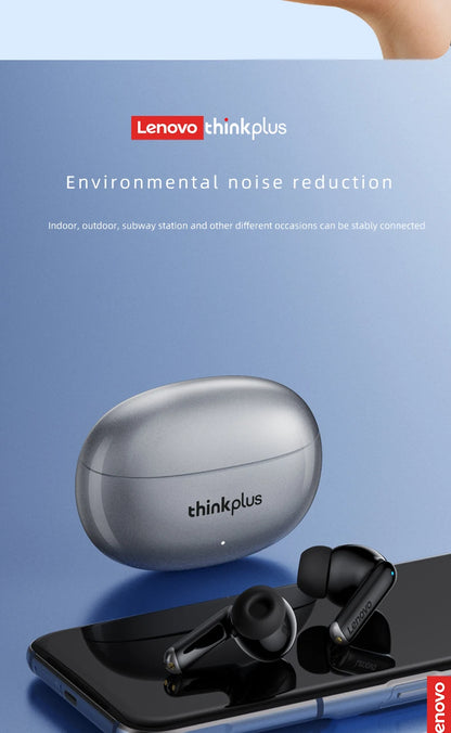 Auriculares Lenovo XT88 TWS – BT 5.3, HiFi, Redução de Ruído, Touch, Microfone