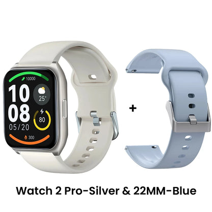 Smartwatch HAYLOU Watch 2 Pro – Ecrã 1.85", 100 Modos Desportivos, Freq. Cardíaca