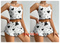 Conjunto de Pijama Feminino Verão — Top e Calções