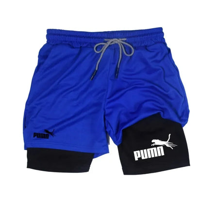 Calções Masculinos de Verão – Print Casual Joelho