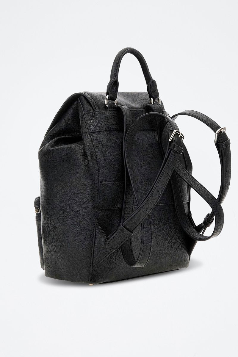 Mochila GUESS Bolsos Duplos com Alça Superior — Preto
