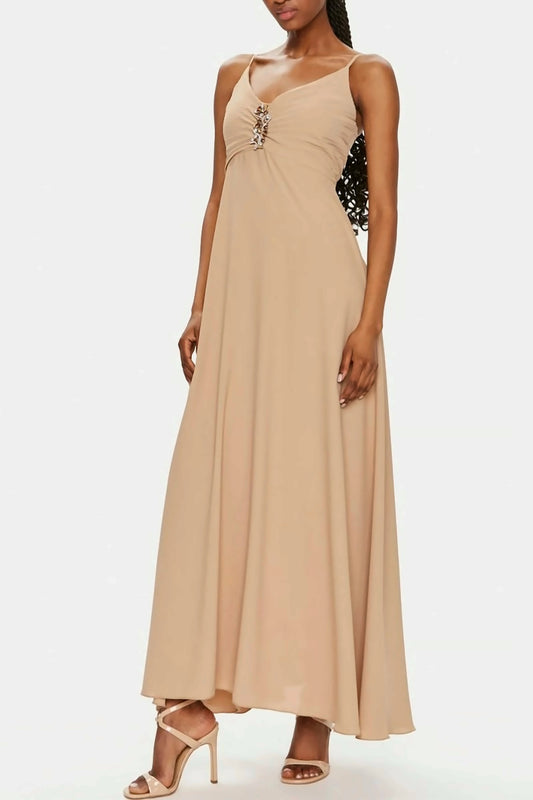 RINASCIMENTO,  Vestido comprido - Bege