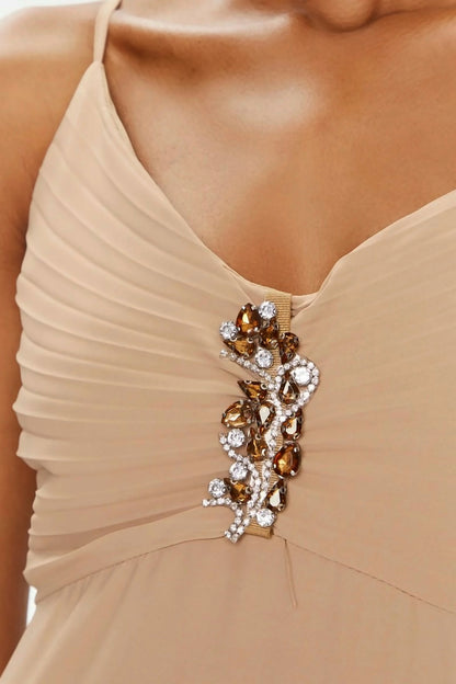 RINASCIMENTO,  Vestido comprido - Bege