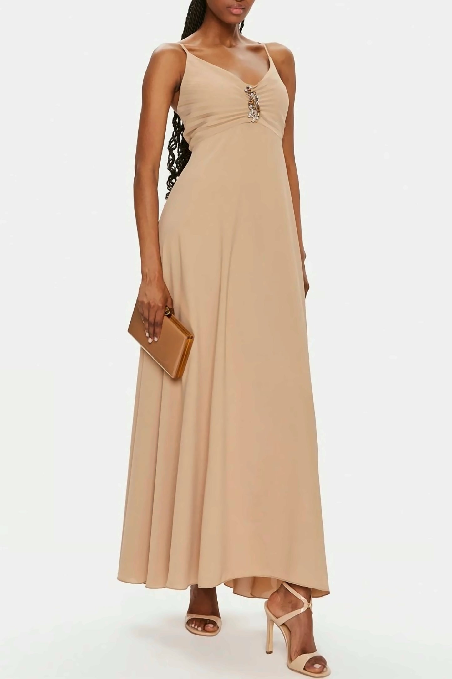 RINASCIMENTO,  Vestido comprido - Bege